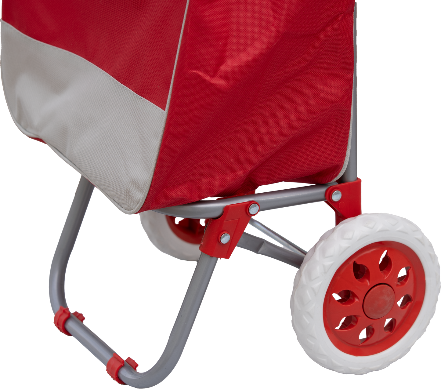 FENGSEN Carrito de Compras Plegable con Ruedas Resistentes - Asa Ergonómica y Diseño Elegante - Práctico y Cómodo para tus Compras