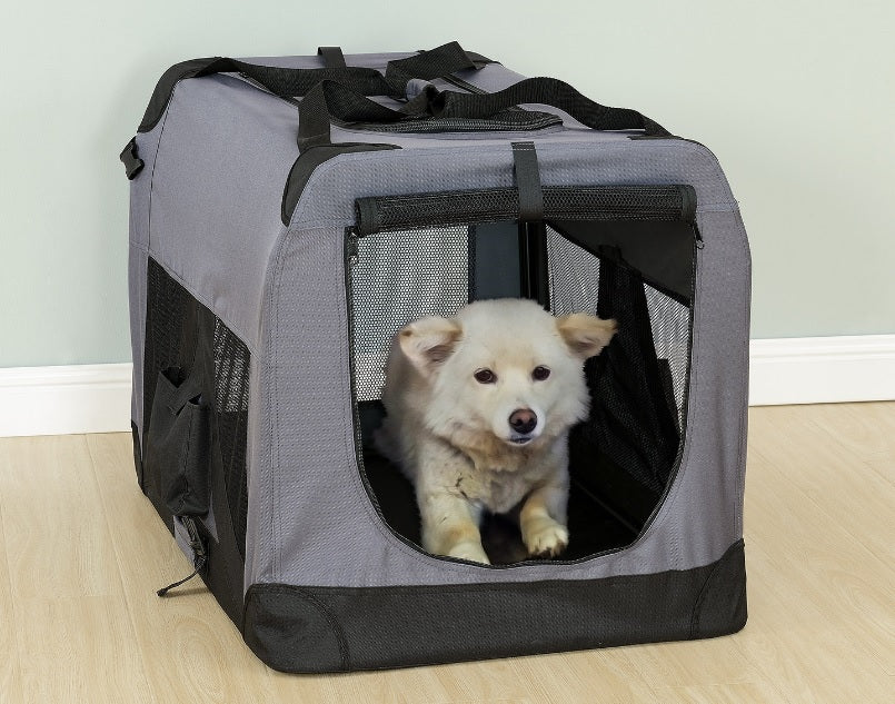 Transportín  pequeño para Perros y Gatos Plegable 60X42X42  FENGSEN